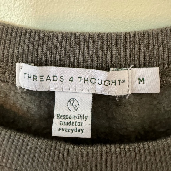 Soft olive green asymmetrical hem top from Stitch Fix - Picture 2 of 3